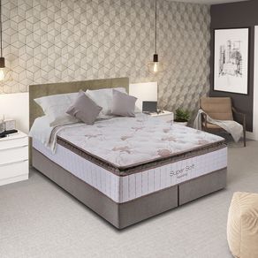 Colchão Queen Kappesberg Super Soft Molas Ensacadas 158x198