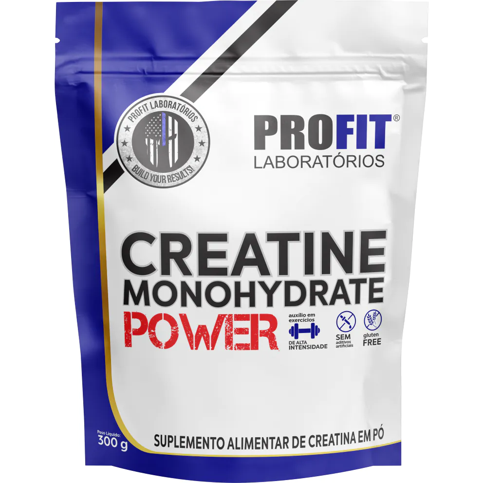 Creatina Monohidratada 300g Refil - Profit Labs