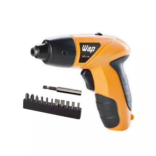 Parafusadeira A Bateria Wap Bp 4,8v Li-ion Compacta Bivolt