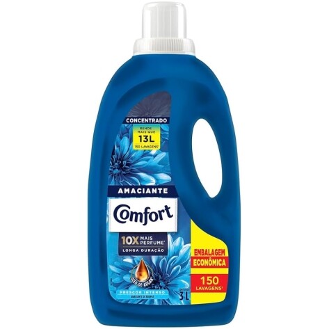 Amaciante Concentrado Comfort Frescor Intenso 3 L