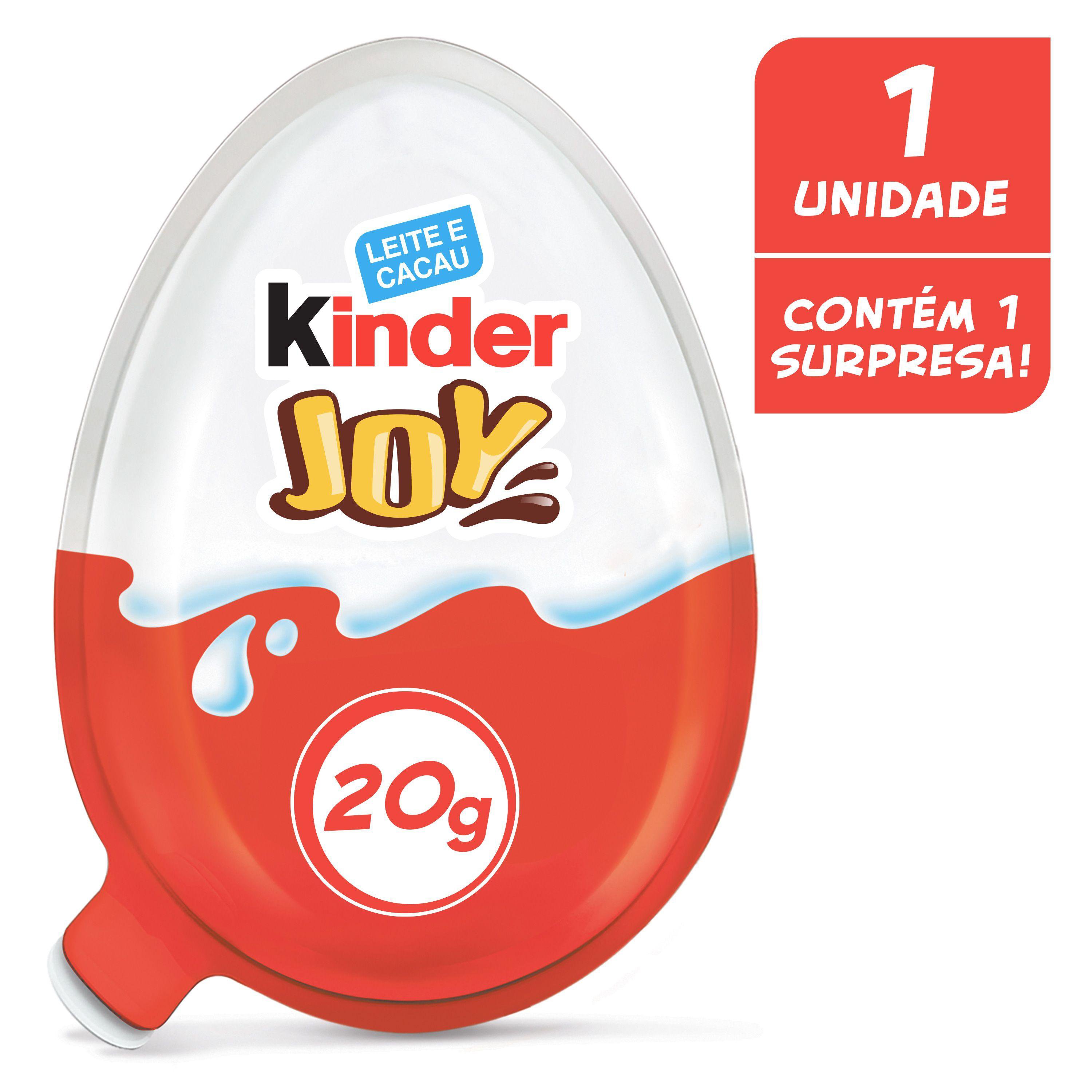 Chocolate Kinder Joy Emoji Com Surpresa 20g