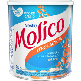 Leite em Pó Molico Zero Lactose 260g