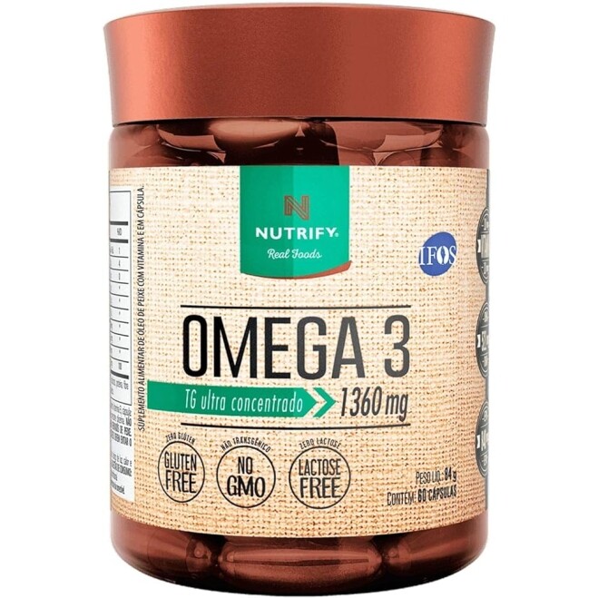 Ômega 3 1360mg Nutrify - 60 Cápsulas