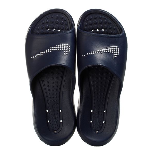 Chinelo Slide Nike Victori One Shower Navy/White