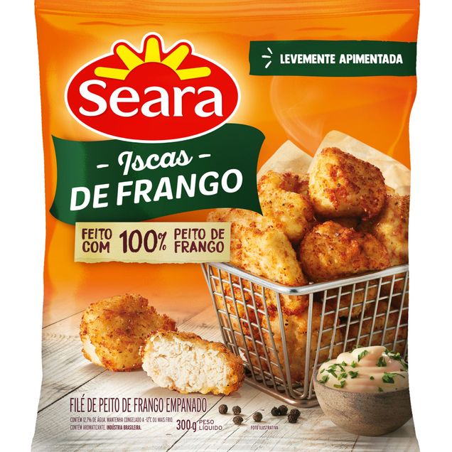 Isca Empanada Apimentada Seara 300g