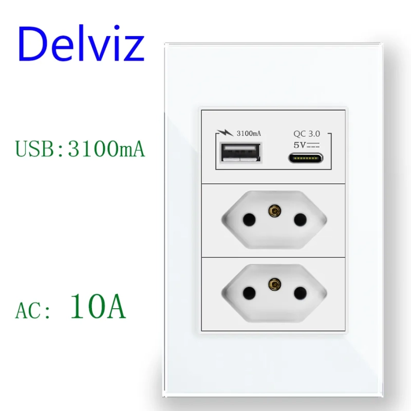 Tomada de Parede Delviz