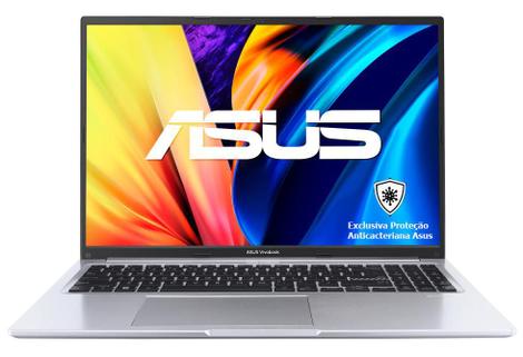 Notebook Asus Vivobook 15 i3-1220P 4GB SSD 256GB Intel UHD Graphics Tela 15.6” FHD W11 - X1502ZA-EJ1764