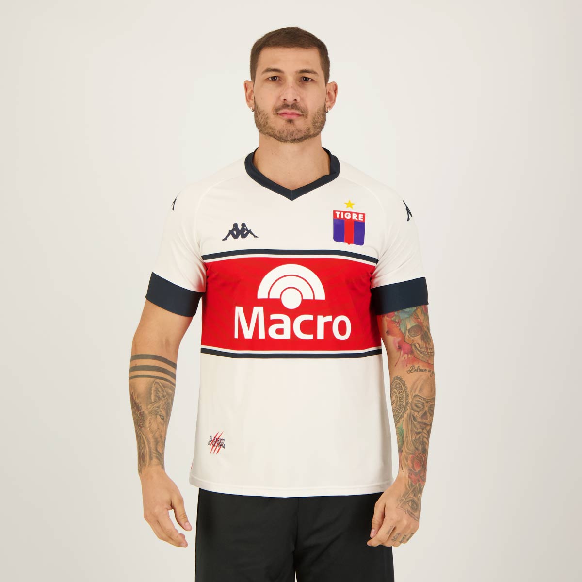 Camisa Kappa Tigre Away 2021 Jogador