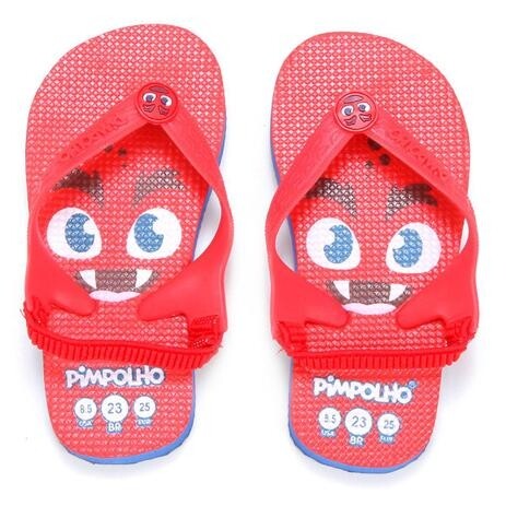 Chinelo Bebê Pimpolho Praiana Baby Monstrinho - Masculino