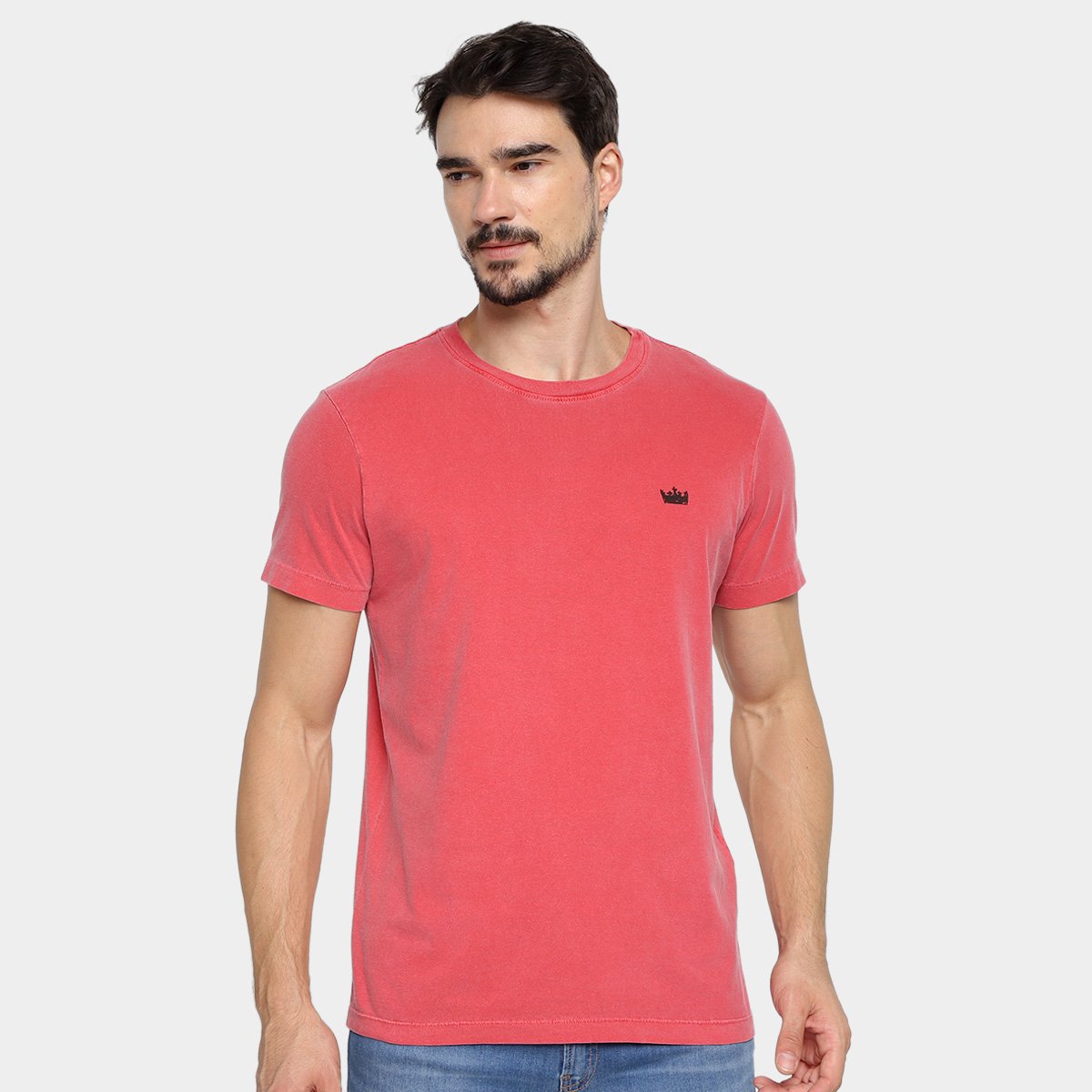 Camiseta Osklen Stone Coroa Rough Masculina