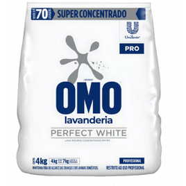 Sabão em Pó Omo Profissional Perfect White - 4kg