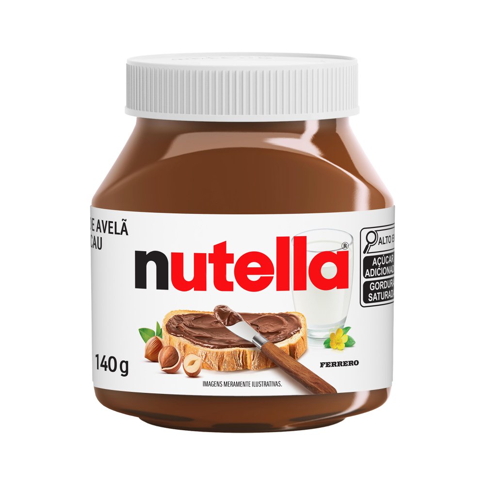 Creme Chocolate Nutella 140g