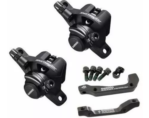 Par Pinça Freio Shimano Tx805 Disco Mecanico Tourney