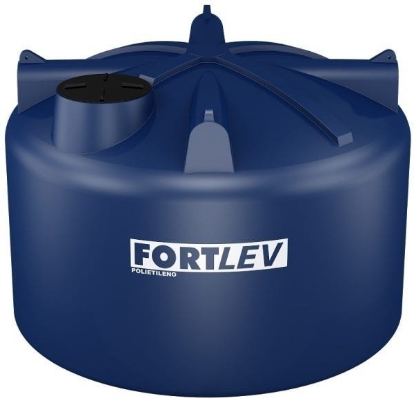 Tanque Polietileno 2.000l Azul Fortlev