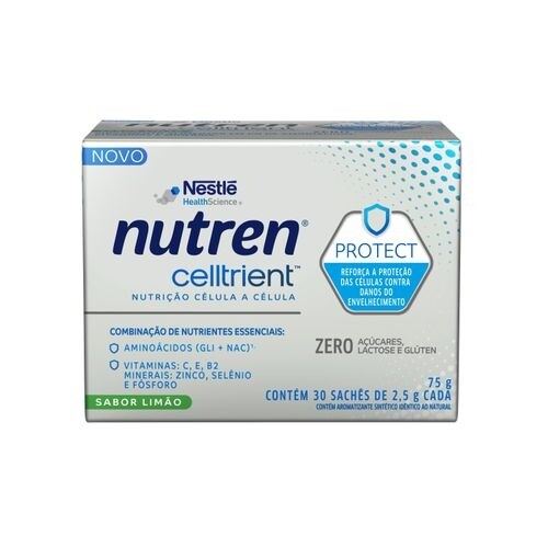 Complemento Nutren Celltrient Protect Limão 75g