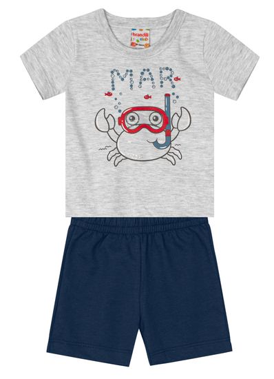 Conjunto Mar bebê menino Brandili Baby - G