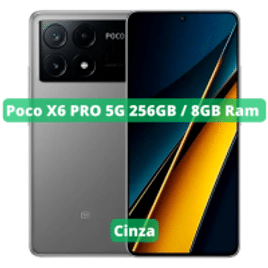 Smartphone POCO X6 Pro 5G 256GB 8GB 6.67"