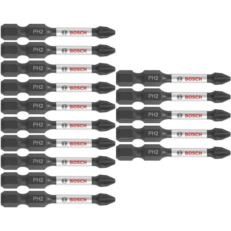 Kit de Chaves Phillips nº 2 Bosch Itph2215 Pacote com 15