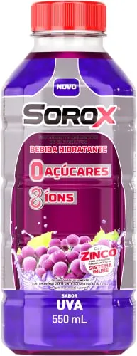 Sorox Bebida Hidrotônica Uva 550ml