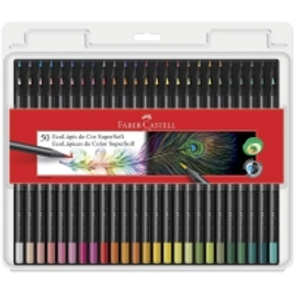 Lápis de Cor Faber-Castell EcoLápis Supersoft 120750SOFT 50 Cores