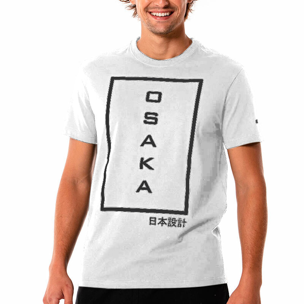 Camiseta Casual Masculina Osaka - Tam P