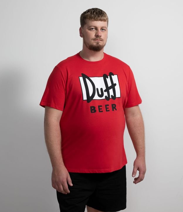 Camiseta Manga Curta Duff Beer