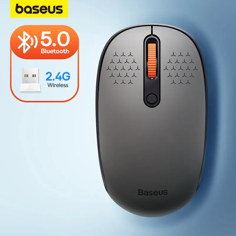 [Taxa Inclusa / Conta Nova] Mouse Baseus Sem Fio, Silencioso, 1600DPI