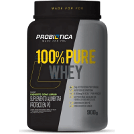 100% Pure Whey 900g - Probiótica