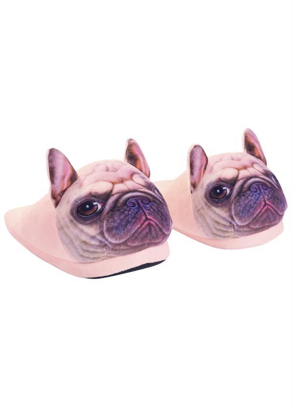 Pantufa Dog Bege - Unissex