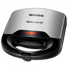 Sanduicheira Grill Mondial Antiaderente 750W Inox - S-20