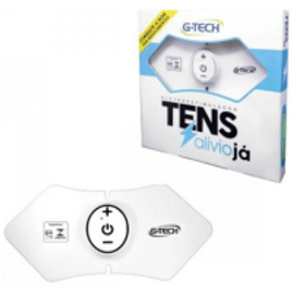 Eletroestimulador Tens Alivio JA Plus G-Tech Branco Tnajpls