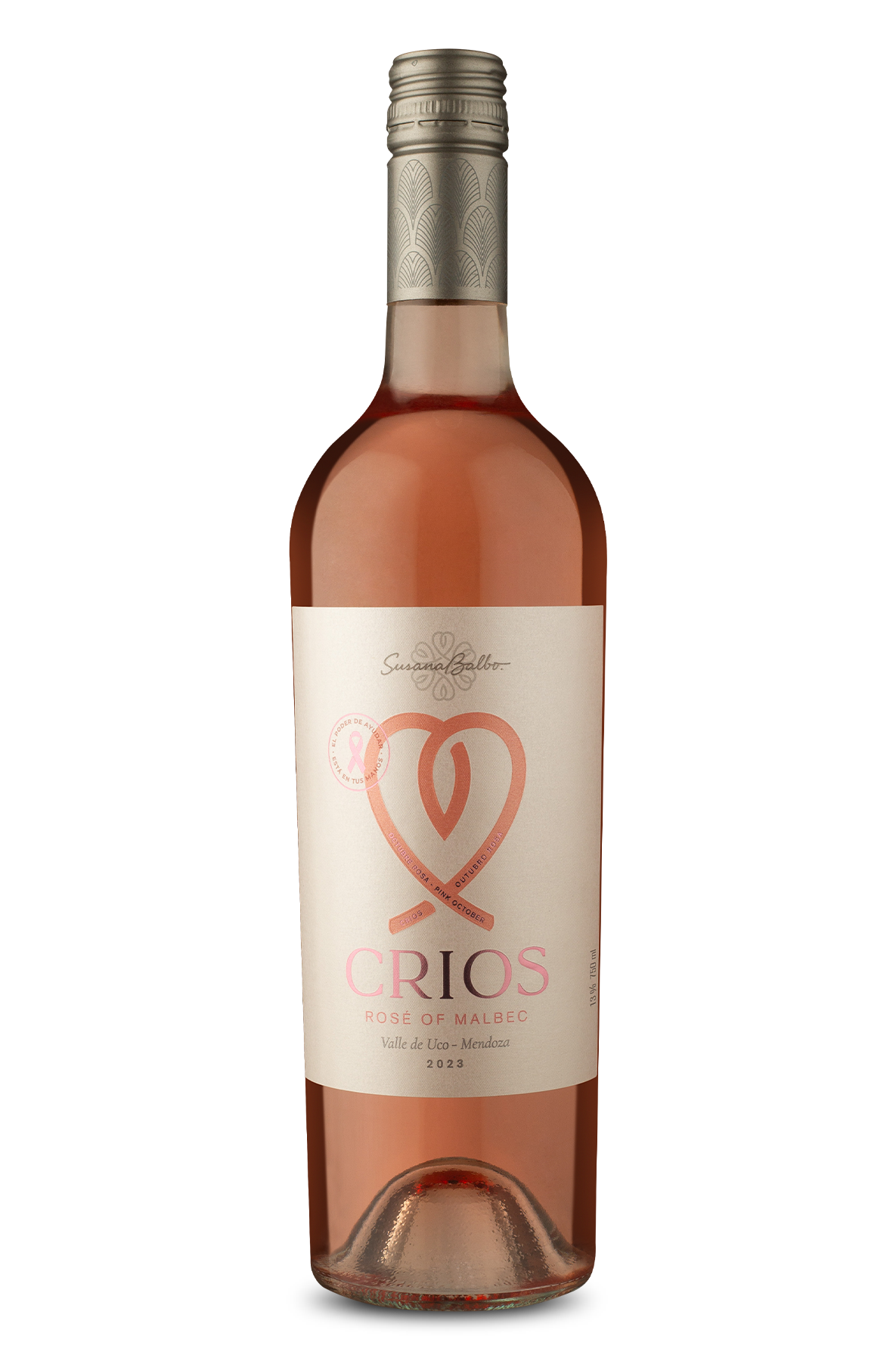 Vinho Argentino Crios Valle de Uco Malbec Rosé 2023