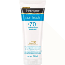 Protetor Solar Neutrogena Sun Fresh FPS 70 - 200ml