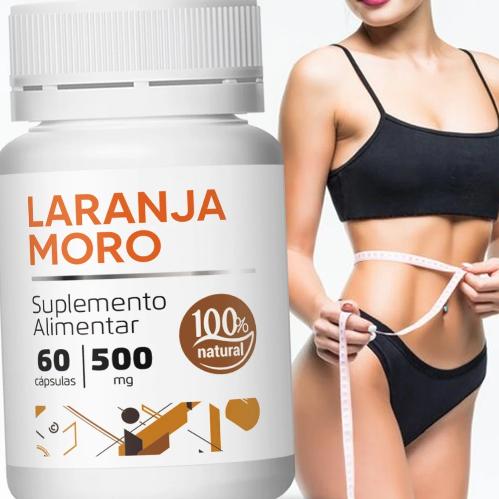 Laranja Moro 60 cápsulas 500mg premium