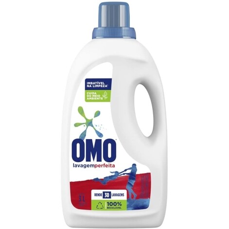 Sabão Líquido Omo Multiação Lavagem Perfeita - 3L