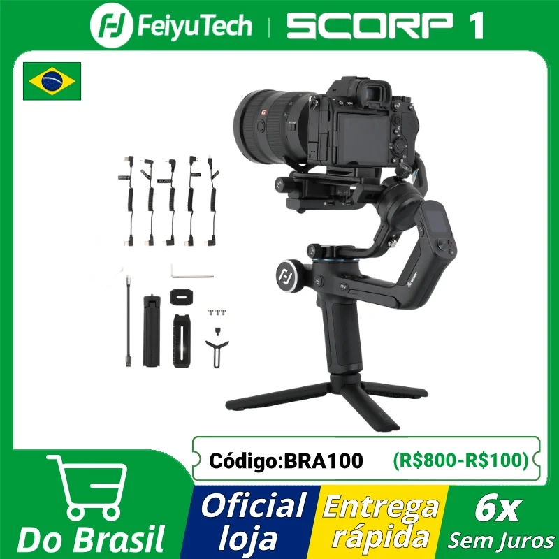 Gimbal Estabilizador FeiyuTech Feiyu SCORP-1 3-Axis