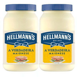 2 Unidades Maionese Tradicional Hellmann's 250g