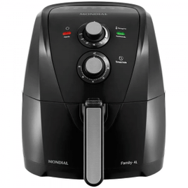 Fritadeira Elétrica Sem Óleo Air Fryer Mondial Family AFN40FB 4 L Preta