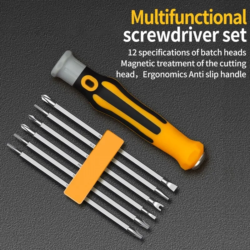 Chaves de Precisão Magnetic Screwdriver 12 em 1