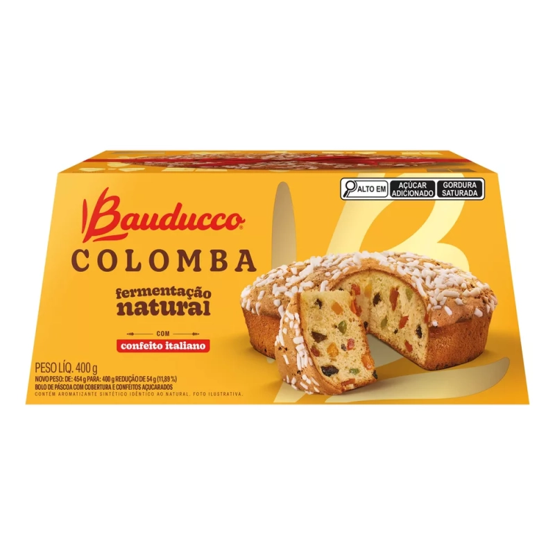 Colomba Frutas Bauducco 400g