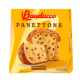 2 Unidades Panetone de Frutas Bauducco 400g