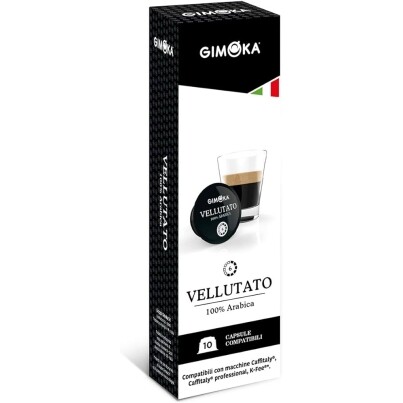 Cápsula De Café Gimoka Vellutato Compatível Com Três Corações - 10 Cápsulas