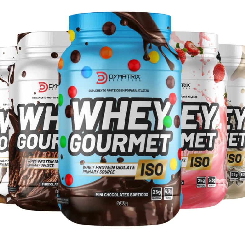 Whey Protein Gourmet Isolado 900g Dymatrix