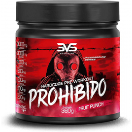 Pré Treino 3VS Nutrition Prohibido Hardcore 360g