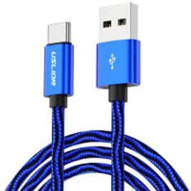 Cabo USB Tipo C Uslion Carregamento Rápido 1.8m