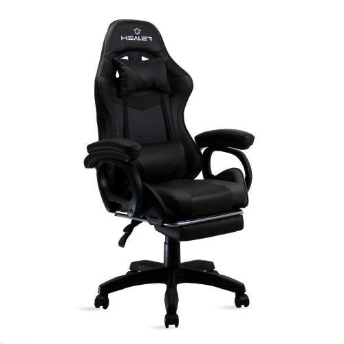 Cadeira Gamer Healer Level Reclinável Giratória com Apoio de Pés