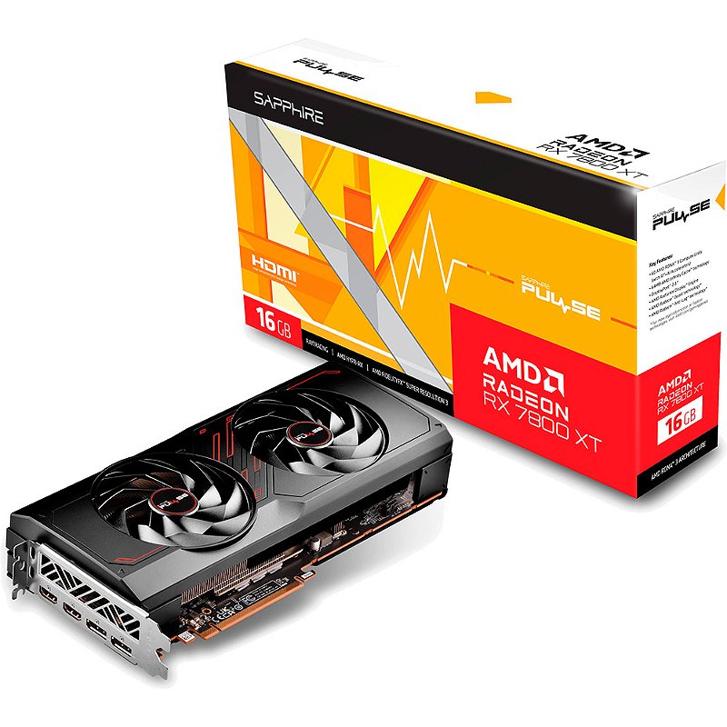 [GKInfoStore] RX 7800 XT Pulse 16GB GDDR6 - R$3700