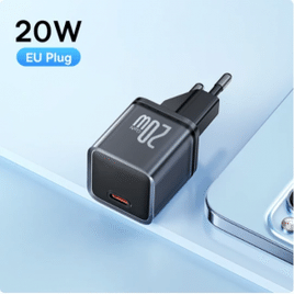 Carregador Baseus GaN Rápido QC 20W USB-C