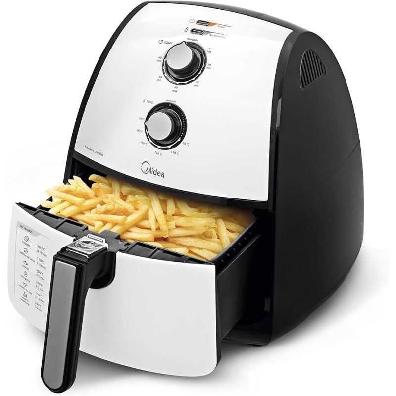 Fritadeira Airfryer 4L Branco 127V Midea