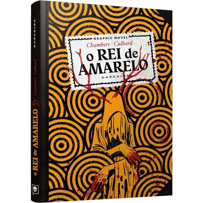 HQ O Rei de Amarelo (Capa dura) - Robert W. Chambers & I. N.J. Culbard